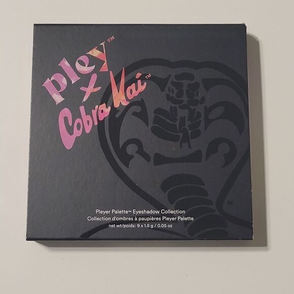 REVOLVE PLEY BEAUTY 9 COLOR EYESHADOW PALETTE NEW NWT COBRA KAI - Picture 2 of 6